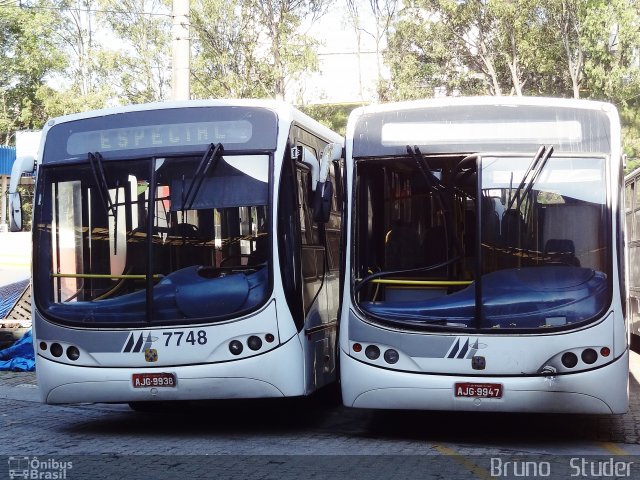Metra - Sistema Metropolitano de Transporte 7744 na cidade de São Bernardo do Campo, São Paulo, Brasil, por Bruno Studer. Número da foto: #2012868.