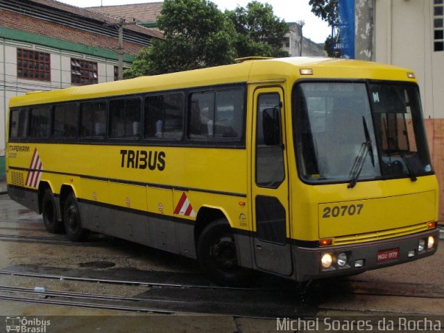 Viação Itapemirim 20707 na cidade de Rio de Janeiro, Rio de Janeiro, Brasil, por Michel Soares da Rocha. Número da foto: #2013408.