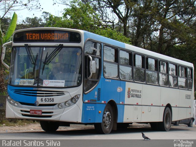Transwolff Transportes e Turismo 6 6358 na cidade de São Paulo, São Paulo, Brasil, por Rafael Santos Silva. Número da foto: #2013247.