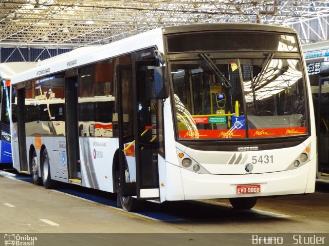 Metra - Sistema Metropolitano de Transporte 5431 na cidade de São Bernardo do Campo, São Paulo, Brasil, por Bruno   Studer. ID da foto: 2012874.