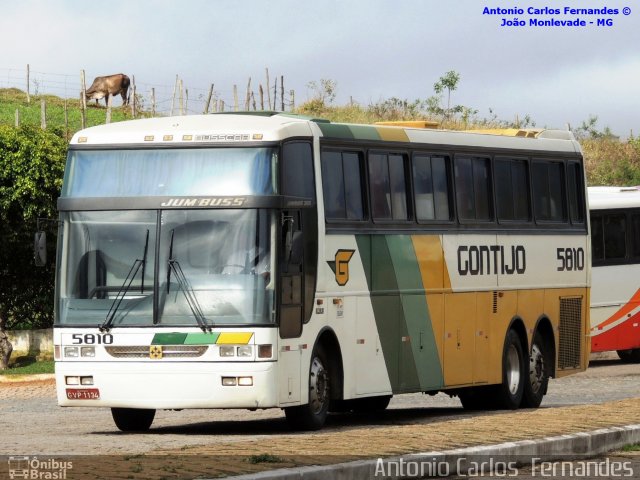 Empresa Gontijo de Transportes 5810 na cidade de João Monlevade, Minas Gerais, Brasil, por Antonio Carlos Fernandes. Número da foto: #2011840.
