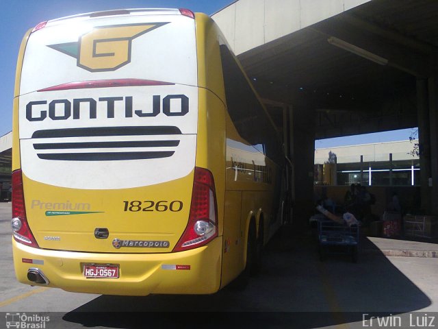 Empresa Gontijo de Transportes 18260 na cidade de Ribeirão Preto, São Paulo, Brasil, por Erwin  Luiz. Número da foto: #2012544.