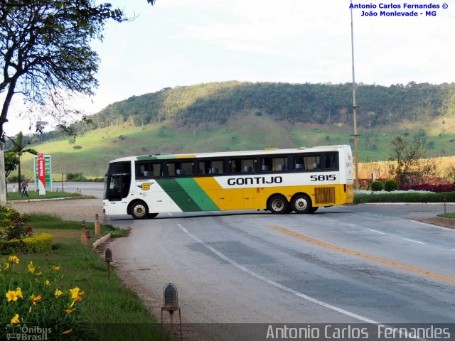 Empresa Gontijo de Transportes 5815 na cidade de João Monlevade, Minas Gerais, Brasil, por Antonio Carlos Fernandes. Número da foto: #2011842.
