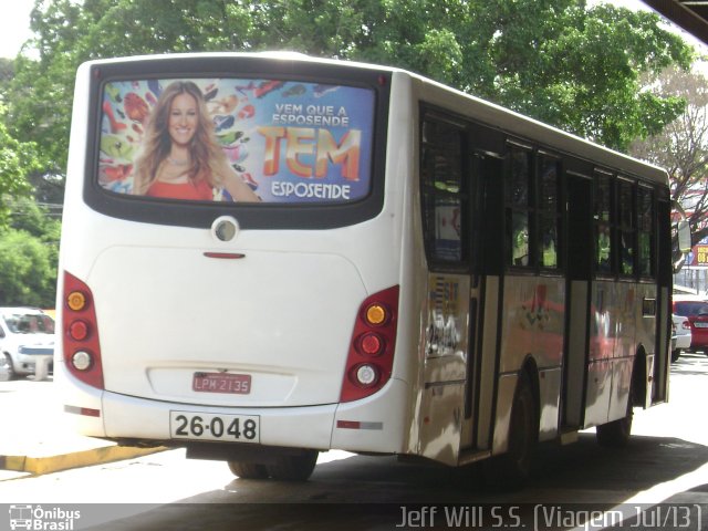 Viação Gonçalves 26-048 na cidade de São Luís, Maranhão, Brasil, por Jefferson Willian da Silva de Sousa. Número da foto: #2015226.