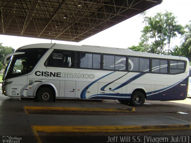 Cisne Branco Turismo 1017 na cidade de São Luís, Maranhão, Brasil, por Jefferson Willian da Silva de Sousa. Número da foto: #2015222.