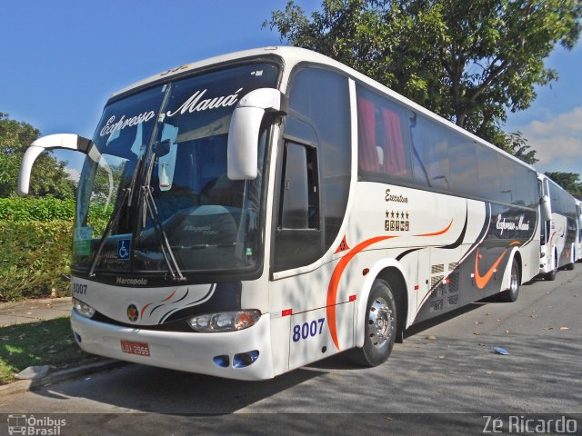 Expresso Mauá 8007 na cidade de Rio de Janeiro, Rio de Janeiro, Brasil, por Zé Ricardo Reis. Número da foto: #2015221.