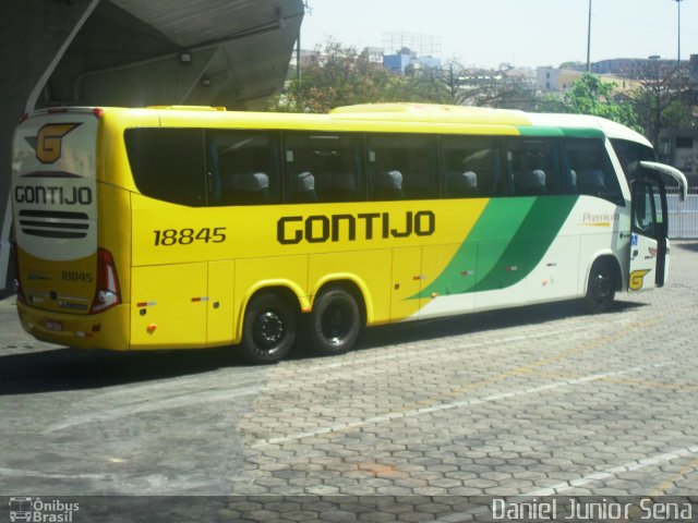 Empresa Gontijo de Transportes 18845 na cidade de Belo Horizonte, Minas Gerais, Brasil, por Daniel Junior Sena. Número da foto: #2014375.