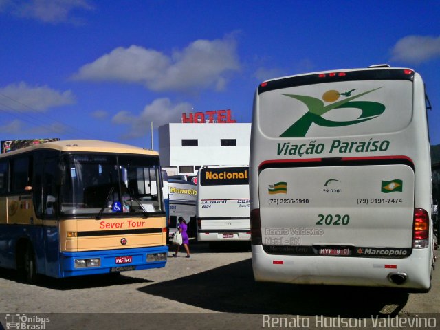 Viação Paraíso 2020 na cidade de Toritama, Pernambuco, Brasil, por Renato Hudson Valdevino. Número da foto: #2013691.