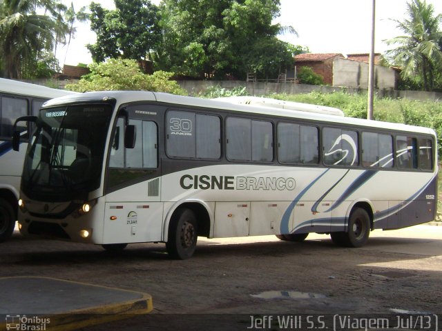 Cisne Branco Turismo 1252 na cidade de São Luís, Maranhão, Brasil, por Jefferson Willian da Silva de Sousa. Número da foto: #2015224.