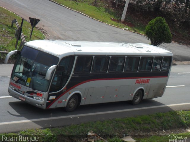 Transporte Padovani 558 na cidade de Americana, São Paulo, Brasil, por Ruan Roque. Número da foto: #2016685.