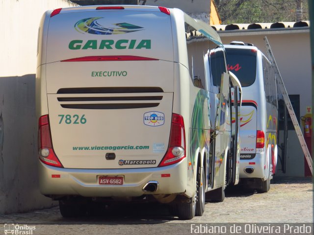 Viação Garcia 7826 na cidade de São Paulo, São Paulo, Brasil, por Fabiano de Oliveira Prado. Número da foto: #2015639.