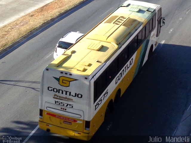 Empresa Gontijo de Transportes 15575 na cidade de Belo Horizonte, Minas Gerais, Brasil, por Júlio  Mandelli. ID da foto: 2016762.