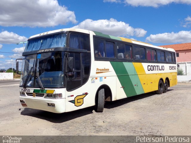 Empresa Gontijo de Transportes 15850 na cidade de Tauá, Ceará, Brasil, por Peterson Pedrosa. ID da foto: 2017259.