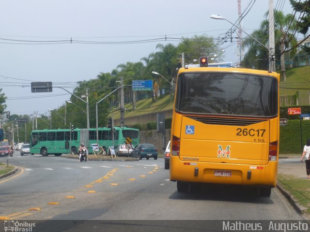 Viação do Sul 26C17 na cidade de Curitiba, Paraná, Brasil, por Matheus  Augusto. Número da foto: #2017106.