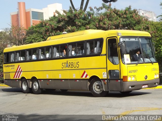 Viação Itapemirim 40197 na cidade de São Paulo, São Paulo, Brasil, por Dalmo Pereira da Costa. ID da foto: 2015784.