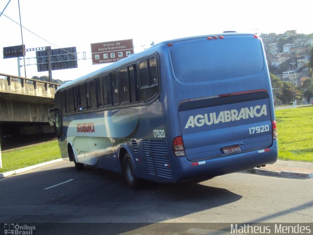 Viação Águia Branca 17920 na cidade de Vitória, Espírito Santo, Brasil, por Matheus Mendes. Número da foto: #2015844.