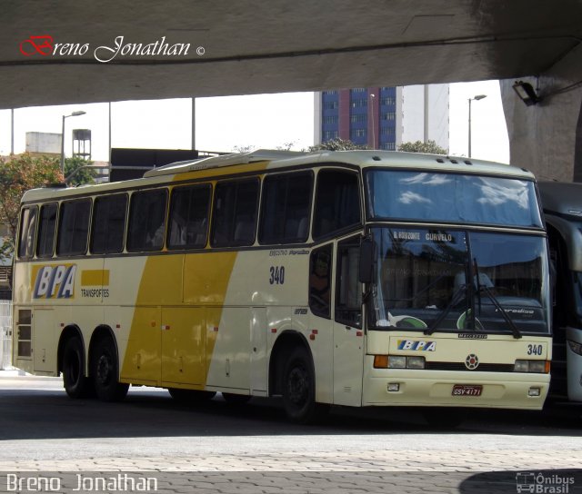 BPA Transportes 340 na cidade de Belo Horizonte, Minas Gerais, Brasil, por Breno  Jonathan. Número da foto: #2016500.