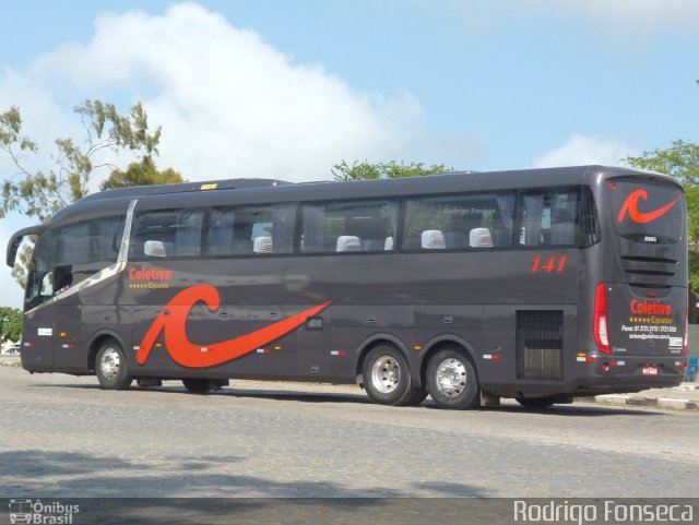Coletivo Transportes 141 na cidade de Caruaru, Pernambuco, Brasil, por Rodrigo Fonseca. Número da foto: #2016997.