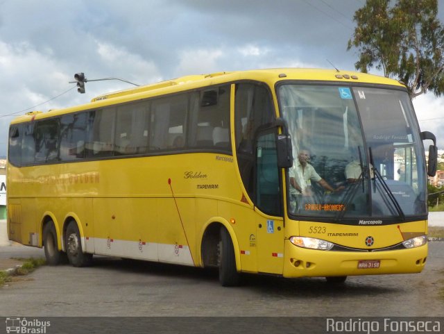 Viação Itapemirim 5523 na cidade de Caruaru, Pernambuco, Brasil, por Rodrigo Fonseca. Número da foto: #2016954.