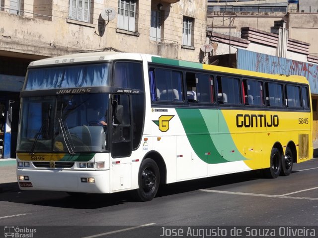 Empresa Gontijo de Transportes 5845 na cidade de Belo Horizonte, Minas Gerais, Brasil, por José Augusto de Souza Oliveira. ID da foto: 2017572.