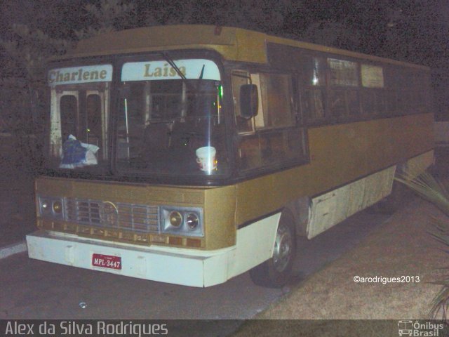 Ônibus Particulares MPL3447 na cidade de Mucurici, Espírito Santo, Brasil, por Alex da Silva Rodrigues. Número da foto: #2019453.