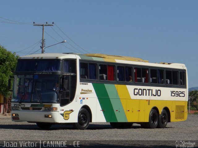 Empresa Gontijo de Transportes 15925 na cidade de Canindé, Ceará, Brasil, por João Victor. ID da foto: 2018852.