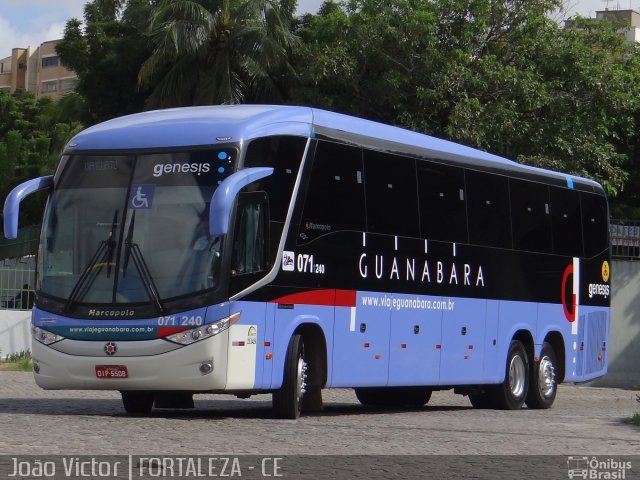 Expresso Guanabara 240 na cidade de Fortaleza, Ceará, Brasil, por João Victor. Número da foto: #2018794.