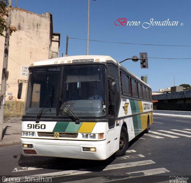Empresa Gontijo de Transportes 9160 na cidade de Belo Horizonte, Minas Gerais, Brasil, por Breno  Jonathan. Número da foto: #2018691.