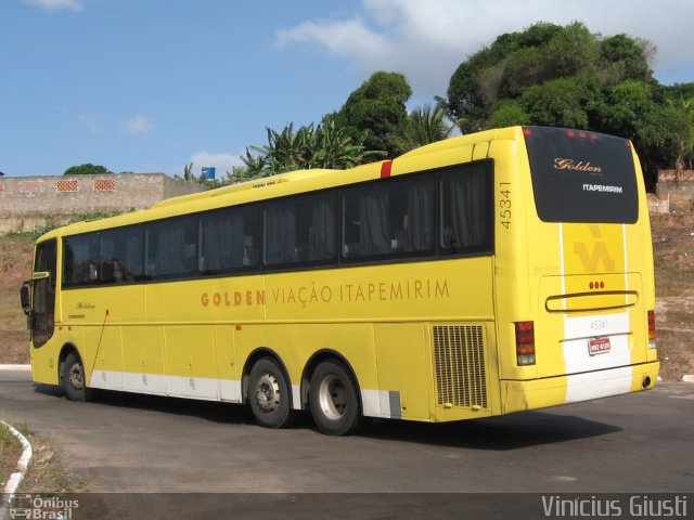 Viação Itapemirim 45341 na cidade de São Luís, Maranhão, Brasil, por Vinícius Giusti. ID da foto: 2018696.