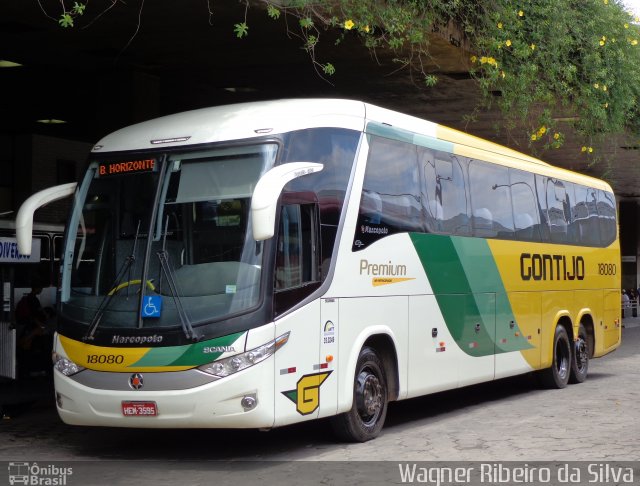 Empresa Gontijo de Transportes 18080 na cidade de Belo Horizonte, Minas Gerais, Brasil, por Wagner Ribeiro da Silva. Número da foto: #2019159.