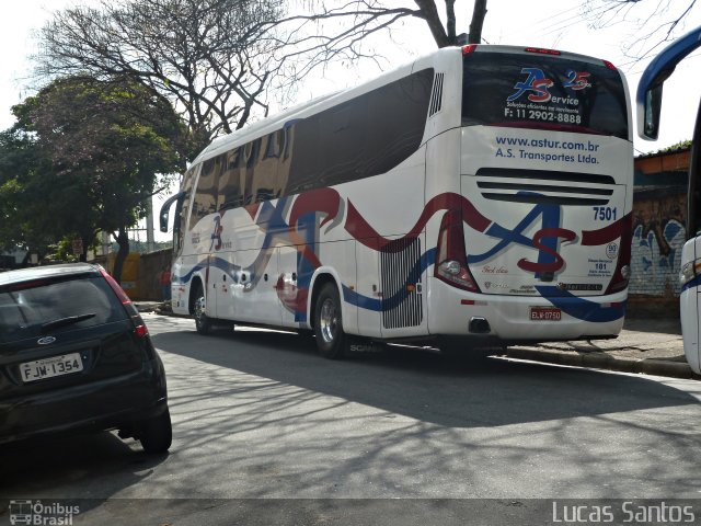 AS Service 7501 na cidade de São Paulo, São Paulo, Brasil, por Lucas Santos. Número da foto: #2017927.