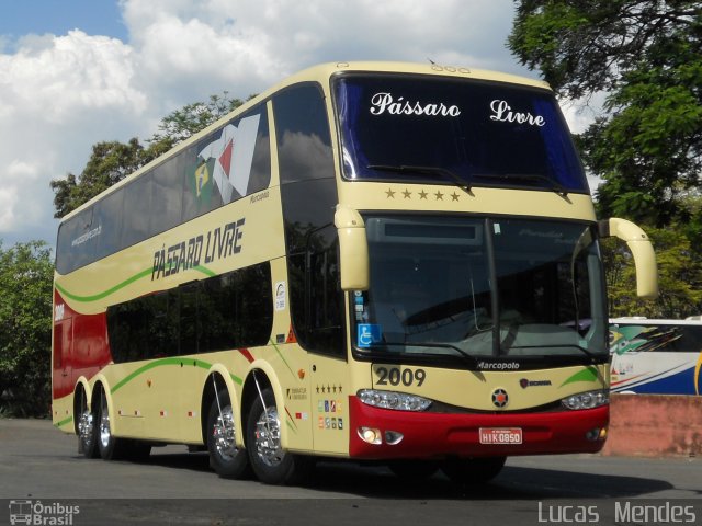 Viação Pássaro Livre 2009 na cidade de Belo Horizonte, Minas Gerais, Brasil, por Lucas  Mendes. Número da foto: #2019439.