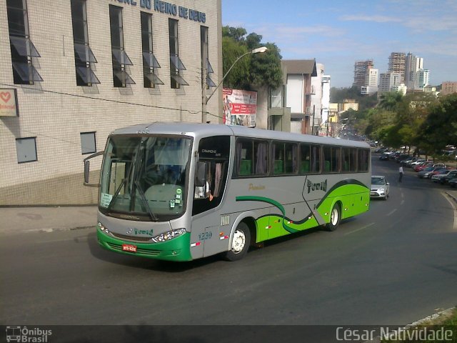 Turin Transportes 1240 na cidade de Conselheiro Lafaiete, Minas Gerais, Brasil, por César Natividade. Número da foto: #2018995.