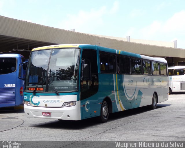 Auto Viação Camurujipe 3051 na cidade de Salvador, Bahia, Brasil, por Wagner Ribeiro da Silva. ID da foto: 2019138.