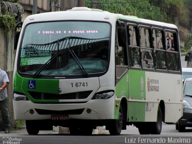 Transcooper > Norte Buss 1 6741 na cidade de São Paulo, São Paulo, Brasil, por Luiz Fernando Maximo. Número da foto: #1962918.