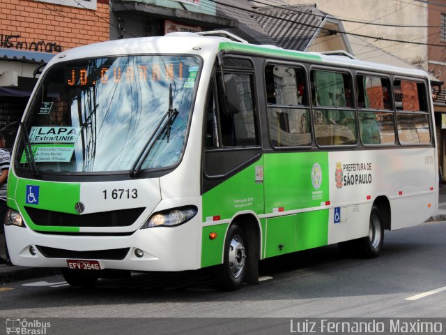 Transcooper > Norte Buss 1 6713 na cidade de São Paulo, São Paulo, Brasil, por Luiz Fernando Maximo. ID da foto: 1962962.