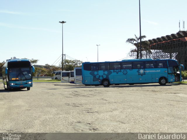 Expresso do Sul 7202 na cidade de Florianópolis, Santa Catarina, Brasil, por Daniel Guardiola. Número da foto: #1963935.