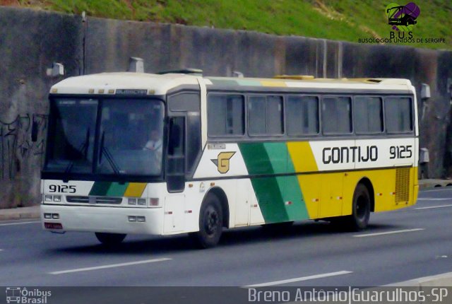 Empresa Gontijo de Transportes 9125 na cidade de Guarulhos, São Paulo, Brasil, por Pedro Antônio. ID da foto: 1963925.