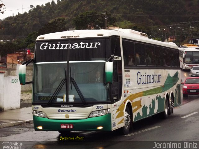 Guimatur Turismo 2550 na cidade de Aparecida, São Paulo, Brasil, por Jerônimo Diniz. Número da foto: #1963312.