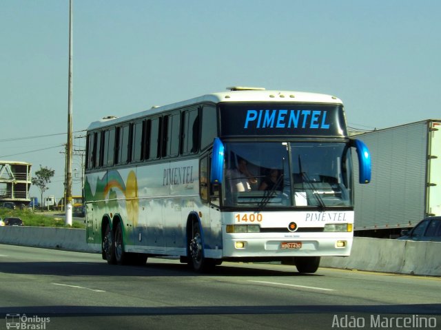 Pimentel Turismo 1400 na cidade de Belo Horizonte, Minas Gerais, Brasil, por Adão Raimundo Marcelino. ID da foto: 1964468.