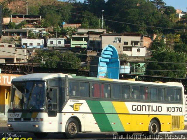 Empresa Gontijo de Transportes 10370 na cidade de Coronel Fabriciano, Minas Gerais, Brasil, por Graciliano Santos Passos. ID da foto: 2020162.