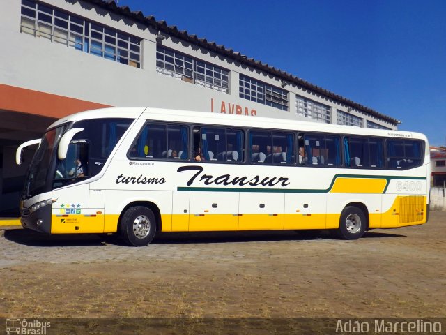 Transur - Transporte Rodoviário Mansur 6400 na cidade de Lavras, Minas Gerais, Brasil, por Adão Raimundo Marcelino. ID da foto: 2021233.