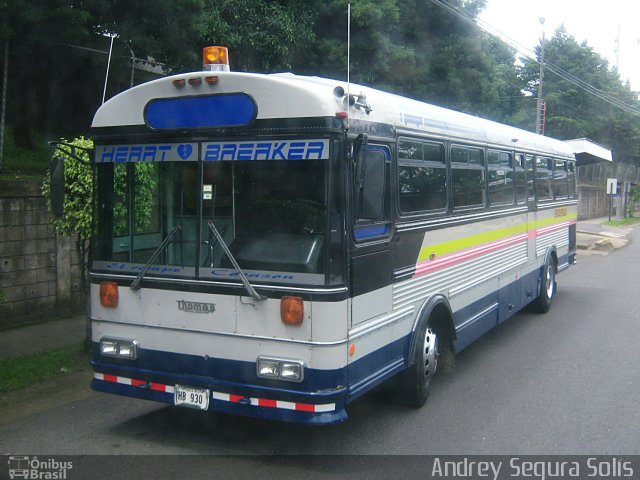 Ônibus Particulares HB 930 na cidade de , por Andrey Segura Solís. ID da foto: 2021052.