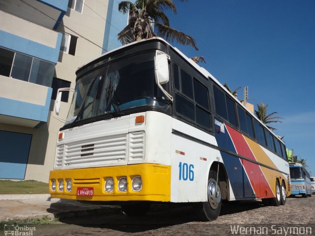 Ônibus Particulares 106 na cidade de Luís Correia, Piauí, Brasil, por Wernan Saymon. ID da foto: 2021230.