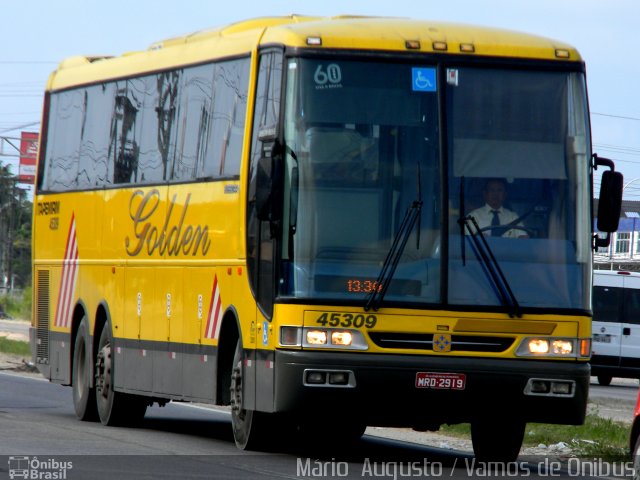 Viação Itapemirim 45309 na cidade de Jaboatão dos Guararapes, Pernambuco, Brasil, por Mário  Augusto. Número da foto: #2021304.