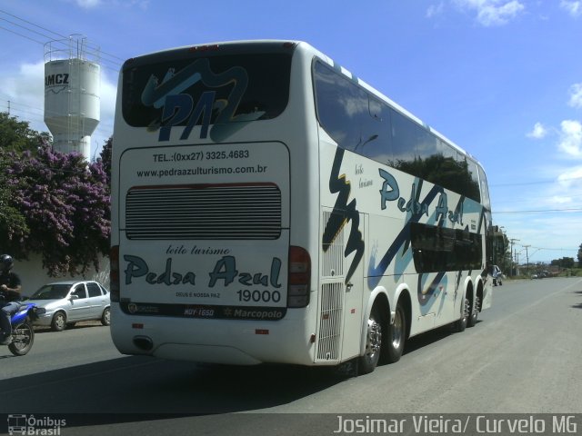 Pedra Azul Turismo 19000 na cidade de Curvelo, Minas Gerais, Brasil, por Josimar Vieira. ID da foto: 2020876.