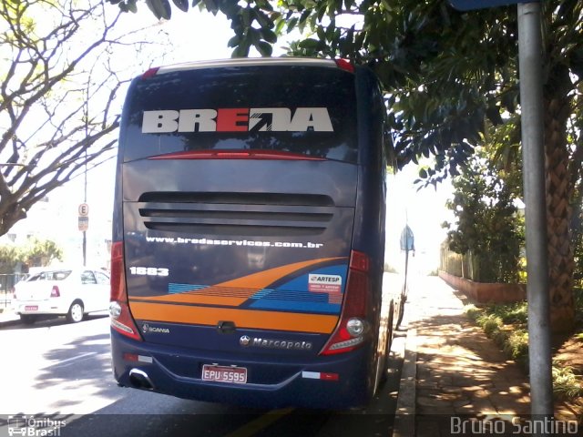 Breda Transportes e Serviços 1883 na cidade de São Paulo, São Paulo, Brasil, por Bruno Santino. ID da foto: 2019957.