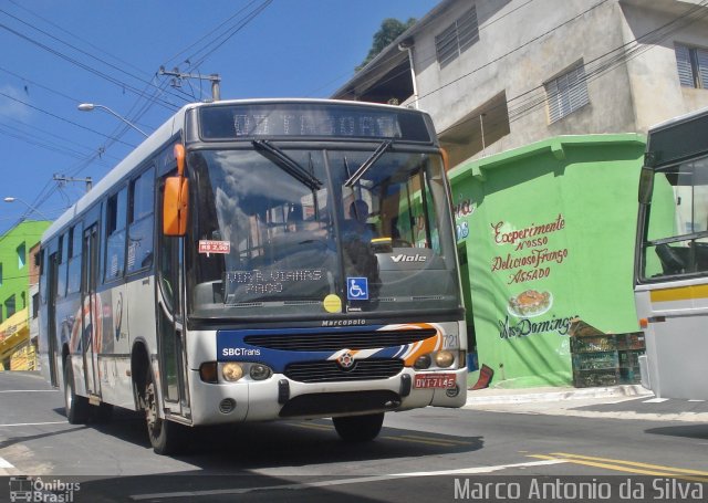 SBC Trans 721 na cidade de São Bernardo do Campo, São Paulo, Brasil, por Marco Antonio da Silva. ID da foto: 2019949.