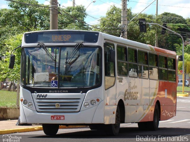 Pruden Express 9040 na cidade de Presidente Prudente, São Paulo, Brasil, por Beatriz Fernandes. Número da foto: #2020591.