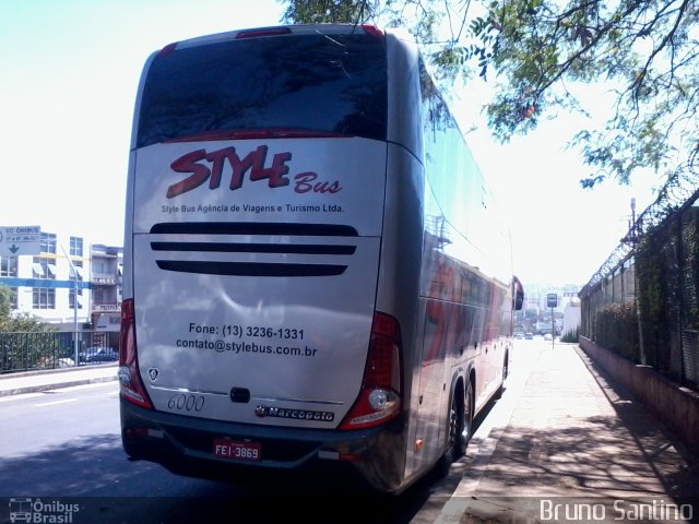 Style Bus 6000 na cidade de São Paulo, São Paulo, Brasil, por Bruno Santino. Número da foto: #2019951.